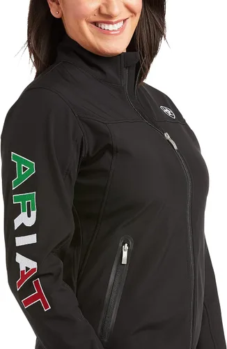 Miniatura 4 de ARIAT Chaqueta Classic Team Softshell Mexico Negro