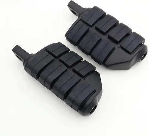 Miniatura 6 de Estriberas para motocicleta de 1.25 pulgadas, estilo Harley, con barras de choque, pedal de crucero ajustable para Harley Touring Electra Glide Dyna