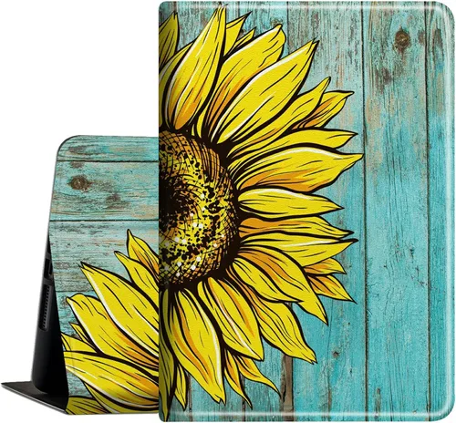 Miniatura 22 de Funda para tablet Kindle Fire HD 8 y 8 Plus (12ª generación 2022), funda delgada de piel sintética con función de encendido automático para tableta