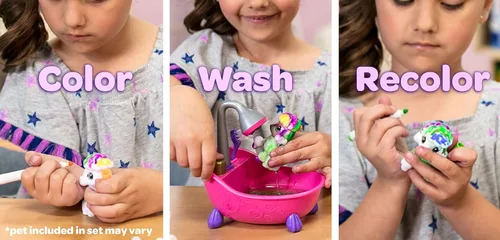 Miniatura 3 de Crayola Scribble Scrubbie Pets, Perro y Gato, Juguetes para Niños, Regalo para Niñas y Niños, Edad 3, 4, 5, 6