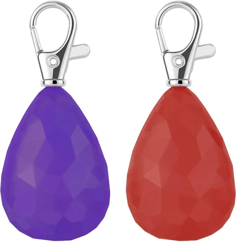 Paquete de 2 luces recargables para perros, luz para collar de perro, impermeable, luces de seguridad LED para perros con 3 modos, múltiples