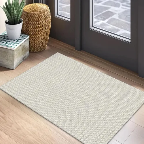 Miniatura 28 de EARTHALL Alfombra pequeña de 2 x 3 pies, lavable para entrada, antideslizante, trenzada, alfombra para puerta interior y exterior, alfombra tejida