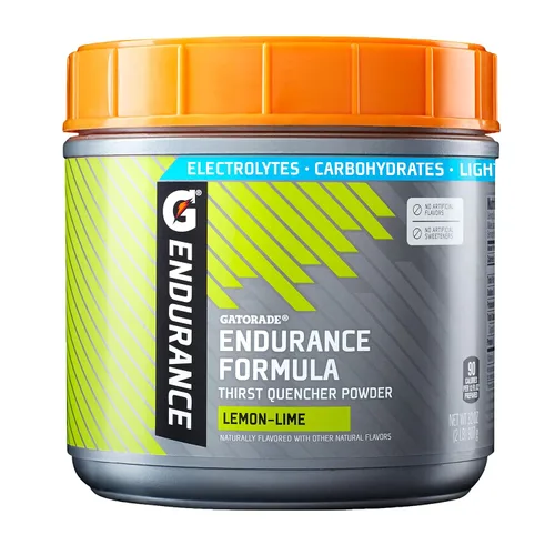 Gatorade Endurance Fórmula en polvo, lima limón, 32 onzas (paquete de 1) (el embalaje puede variar)