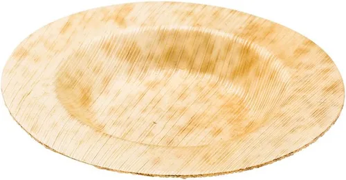 Miniatura 2 de Restaurantware Platos de bambú de 3.5 x 3.5 pulgadas, 100 bandejas sostenibles, bandejas redondas desechables de bambú para servir sushi, duraderas