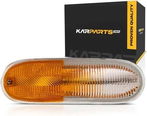 KarParts360 Para Volkswagen Beetle Luz de señal de giro 1998 99 00 01 02 03 04 2005 lado del conductor | Lente transparente y ámbar | VW2520103 |