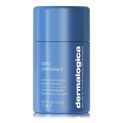 Dermalogica Daily Milkfoliant, exfoliante facial, exfoliante en polvo con AHA y BHA, calmante, pule e hidrata la piel, a base de avena, producto