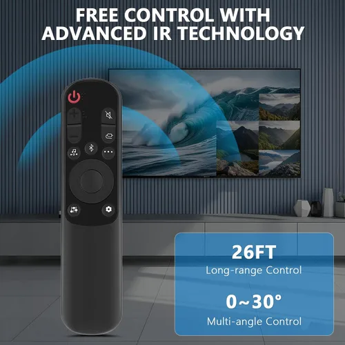 Miniatura 3 de AKB76038001 Control remoto apto para barra de sonido LG SP7Y, SP8YA, SP9YA, S90QY, S80QY, S65Q, S75QR, S95QR, SP60Y, SP70, S75Q Control remoto