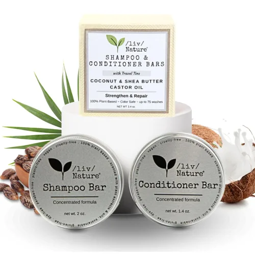 Miniatura 7 de Set de champú y acondicionador con estuche de viaje, volumen y humedad para cabello seco, naranja, ylang ylang, aceite de argán, fabricado