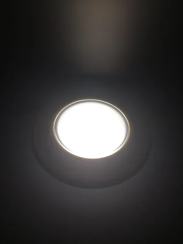 Miniatura 2 de Pactrade Marine Pontón de barco para caravana, rojo, verde, azul, blanco, luz de techo LED de cortesía, carcasa de plástico blanco, lente