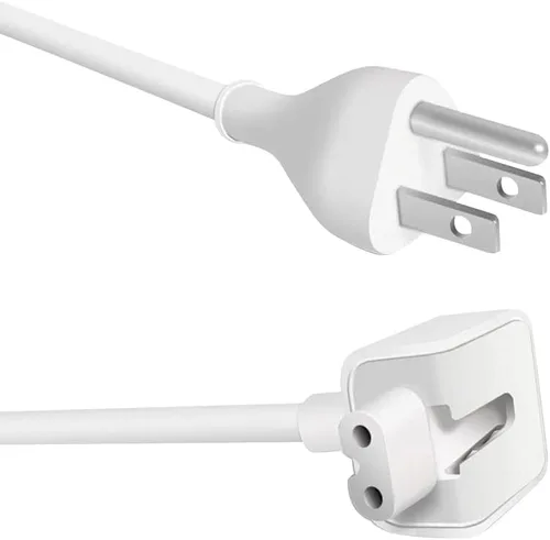 Miniatura 2 de LEAGY Paquete de 2 adaptadores de corriente de repuesto de 6 pies de cable de extensión de pared compatible con Mac iBook MacBook Pro MacBook