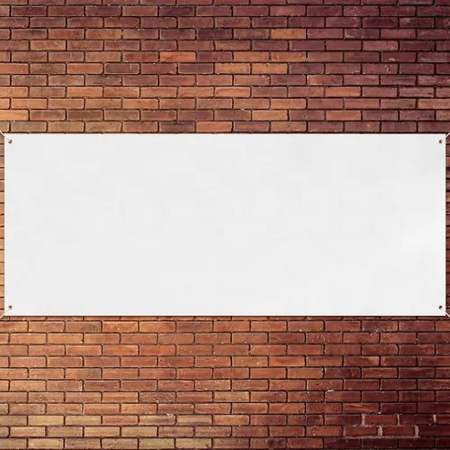 Miniatura 27 de Zonon Pancartas Grandes en Blanco y Letreros de Poliéster Oxford de Sublimación con Cuerda Colgante para Decorar Paredes Interiores y Exteriores