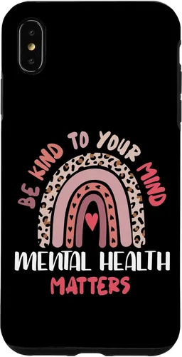 Miniatura 11 de iPhone 16 Mental Health Matters Rainbow Be Kind To Your Own Mind Case