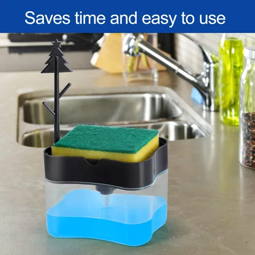 Miniatura 3 de Dispensador de jabón para platos de alta calidad, dispensador de jabón de cocina para encimera, dispensador de jabón para lavar platos de fregadero