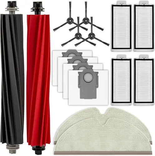 Miniatura 10 de Paquete de 4 filtros HEPA de repuesto Q7 M5/L5/L5+ compatibles con Roborock Q7 M5+ Robot Aspirador, kit de accesorios, filtro vertical, filtros
