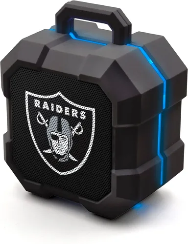 Miniatura 17 de SOAR NFL Shockbox - Altavoz Bluetooth inalámbrico LED, resistente al agua, IPX4, 5.0 Bluetooth con más de 5 horas de tiempo de reproducción, pequeño