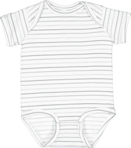 Miniatura 128 de RABBIT SKINS, Body de manga corta de jersey fino suave para bebé