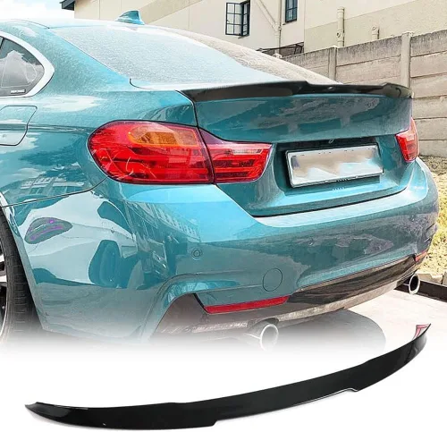 Miniatura 9 de Alerón F36 de fibra de carbono real compatible con BMW Serie 4 F36 2014-2020 de 4 puertas Gran Coupé