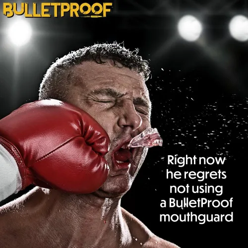 Miniatura 6 de ¡El protector bucal Bulletproof MMA para boxeo es 3 veces más fuerte! Protector bucal para lucha, protector bucal para artes marciales, karate, muay