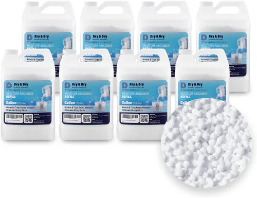 Miniatura 9 de Dry & Dry Recarga de Perlas Absorbentes de Humedad (1.7 KG) - Sin Fragancia, Recarga de Absorbente de Humedad
