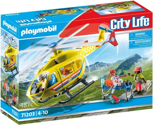 Miniatura 3 de Playmobil Helicóptero médico