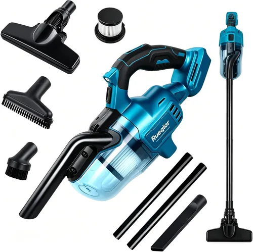 Cordless Vacuum Compatible with Makita 18V Battery, Handheld Vacuum Cleaner for Home Car Hardwood Floor Carpet, Portable Shop Vacuum with Washable