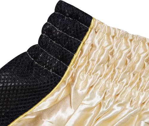 Miniatura 4 de Pantalones cortos de Muay Thai para niños (4 años a 10 años) para boxeo, kickboxing, artes marciales mixtas, entrenamiento para niños y niñas