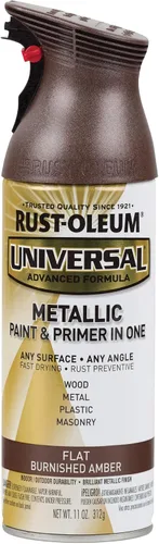 Miniatura 71 de Rust-Oleum 245197 Pintura en aerosol universal para todas las superficies, 12 onzas, negro satinado