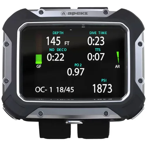 Miniatura 2 de Apeks DSX - Ordenador de buceo con analizador O2, color negro