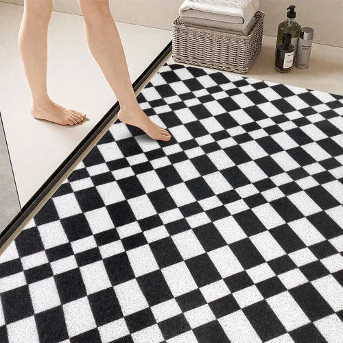 Miniatura 9 de Alfombrilla de Bañera Antideslizante - Alfombrilla de Ducha Antideslizante, Alfombrillas de Bañera de Secado Rápido, Suave Alfombrilla de Masaje