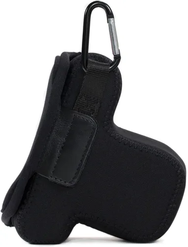 Miniatura 5 de MegaGear Funda para cámara Canon EOS M10 sin espejo con lente de 0.591-1.772 in (negro)