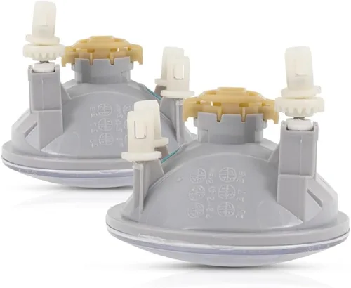 Miniatura 9 de KarParts360: Para 2015 2016 2017 2018 GMC Sierra 3500 HD conjunto de luz antiniebla par lado conductor y pasajero con bombillas sustituye GM2590104