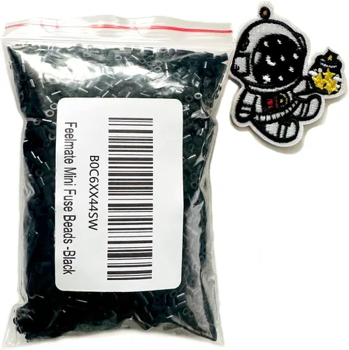 Kit de mini cuentas de fusible, 5,000 piezas de 0.102 in, kit de cuentas de fusibles de hierro, juego de manualidades