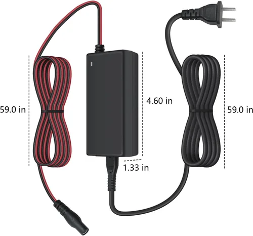 Miniatura 7 de para arrancador NOCO Boost cargador de batería compatible con NOCO GB70 GB150 GB250+ GB251+ GB500 GB500+ Genius adaptador de cable de alimentación
