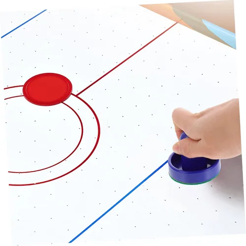 Miniatura 4 de 2 juegos de mini discos de hockey de aire para juegos de mesa, accesorios duraderos de hockey sobre hielo para juegos mejorados para adultos