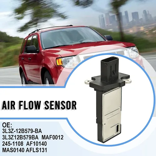 Miniatura 4 de Sensor de flujo de aire masivo MAF compatible con Ford Escape Expedition Explorer F150 F250 F350 Lincoln MKX MKZ Navigator Town Car Mercury Mariner