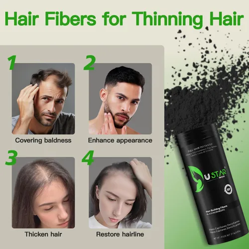 Miniatura 3 de Ustar Fibras abultadas para el cabello Auburn Quality Matches Toppik 0.97 oz 0.97oz