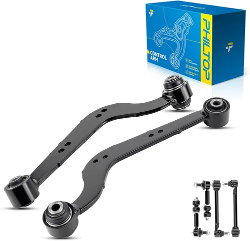 Miniatura 164 de PHILTOP Kit de suspensión delantera de 10 piezas, brazos de control inferiores con juntas de bola, eslabones de extremo de barra estabilizadora