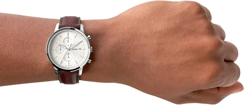 Miniatura 4 de Fossil Reloj cronógrafo minimalista cronógrafo de cuero - FS5850