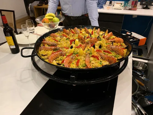 Miniatura 8 de Garcima Paella de acero esmaltado de 18 pulgadas, 18.1 in