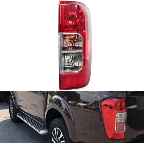 Miniatura 10 de ZONTO Conjunto de lámpara trasera trasera roja para coche, sin bombillas y cable para Nissan Navara NP300 D23 2015-2019 Izquierda