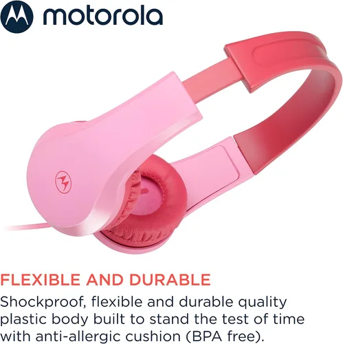 Miniatura 3 de Motorola AURICULARES Moto JR200 ROSA