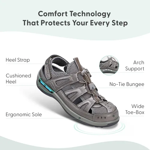 Miniatura 3 de Orthofeet - Alivio probado del dolor de pies y del talón. Anchos extendidos. Mejores zapatos ortopédicos para mujeres diabéticas o con juanetes