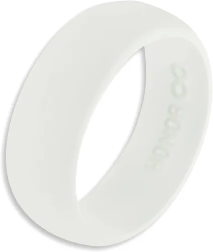 Miniatura 12 de Anillo de Eternidad Honor Anillo de Silicona para Hombre Banda de Boda