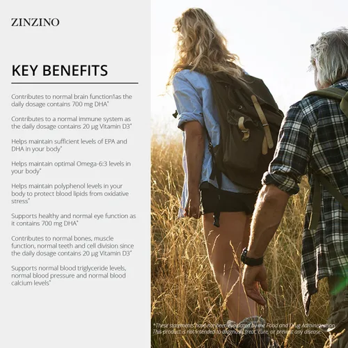 Miniatura 4 de Zinzino BalanceOil+ AquaX - Omega-6:3 óptimo, contribuye a la función normal del cerebro y al sistema inmunológico, mantiene EPA y DHA - 10.1 fl oz