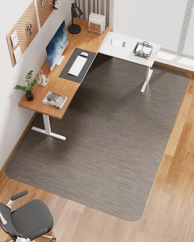 Miniatura 19 de Blvornl Ultra Large Office Chair Mat for Hardwood Floor, Rolling Chair Mat for Hard Wood, Large Anti-Slip Hard Floor Protector, Heavy Duty Computer