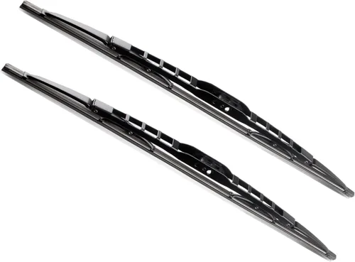 JustCar Juego de 2 limpiaparabrisas delantero de repuesto para Jeep Wrangler TJ 1997 1998 1999 2000 2001 2002 2003 2004 2005 2006-13 pulgadas (juego