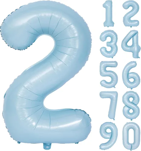 Miniatura 43 de Globos de helio de 40 pulgadas con dígitos dorados para fiesta de cumpleaños., Número 0, 40 pulgadas, número 0 oro 7