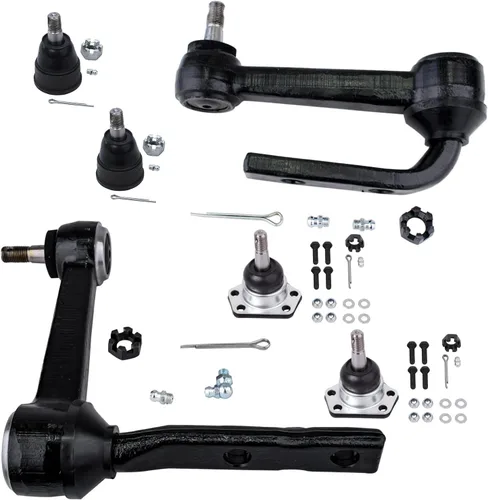 Miniatura 31 de Detroit Axle – Kit de suspensión delantera para Hyundai 2013-2018 Santa Fe 2 enlaces de barra de estabilizador 4 varillas de amarre interiores