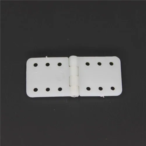 Miniatura 2 de Hobbypark 0.433x1.004 in 0.43" x1.0'' Bisagra de nailon con clavijas pequeñas de repuesto para avión RC (paquete de 20)