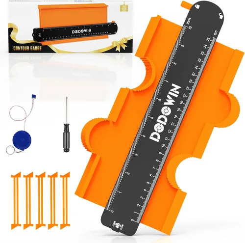 Miniatura 11 de dodowin Medidor de contorno conectable de 10+5 pulgadas, regalos de Navidad para hombre, para papá, él, marido, relleno de calcetines para hombres